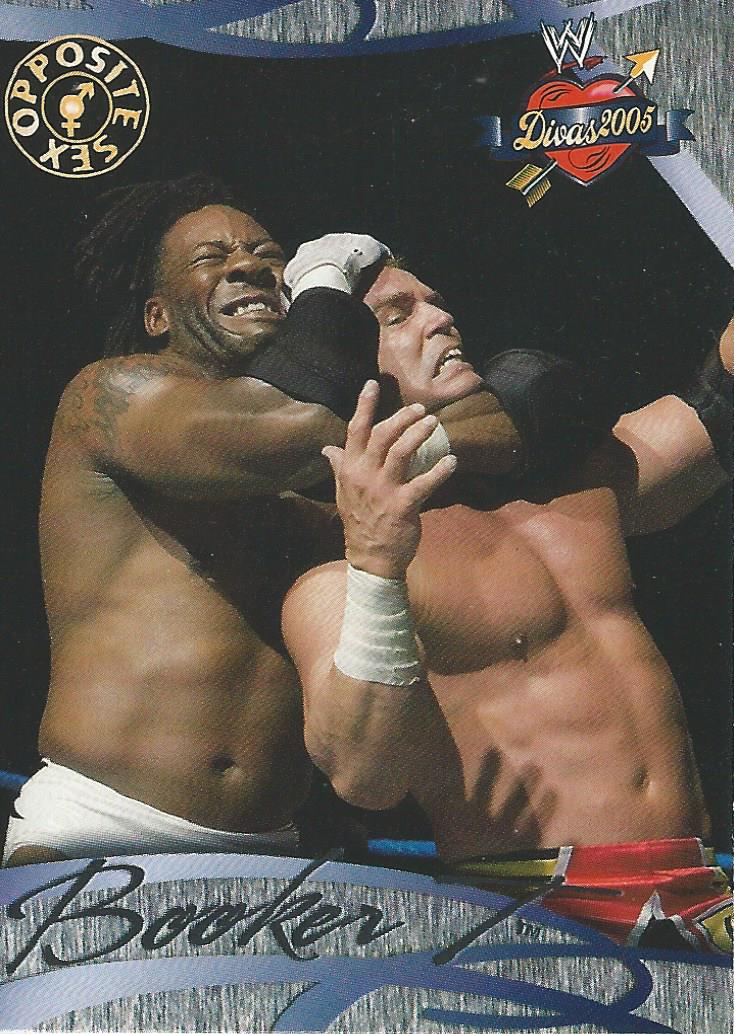 WWE Fleer Divas 2005 Booker T #74