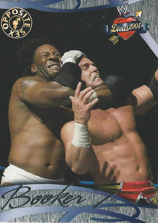 WWE Fleer Divas 2005 Booker T #74