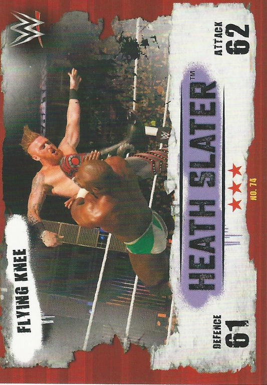 WWE Topps Slam Attax Takeover 2016 Heath Slater #74