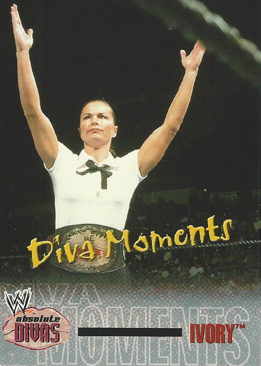 WWE Fleer Absolute Divas 2002 Ivory #74
