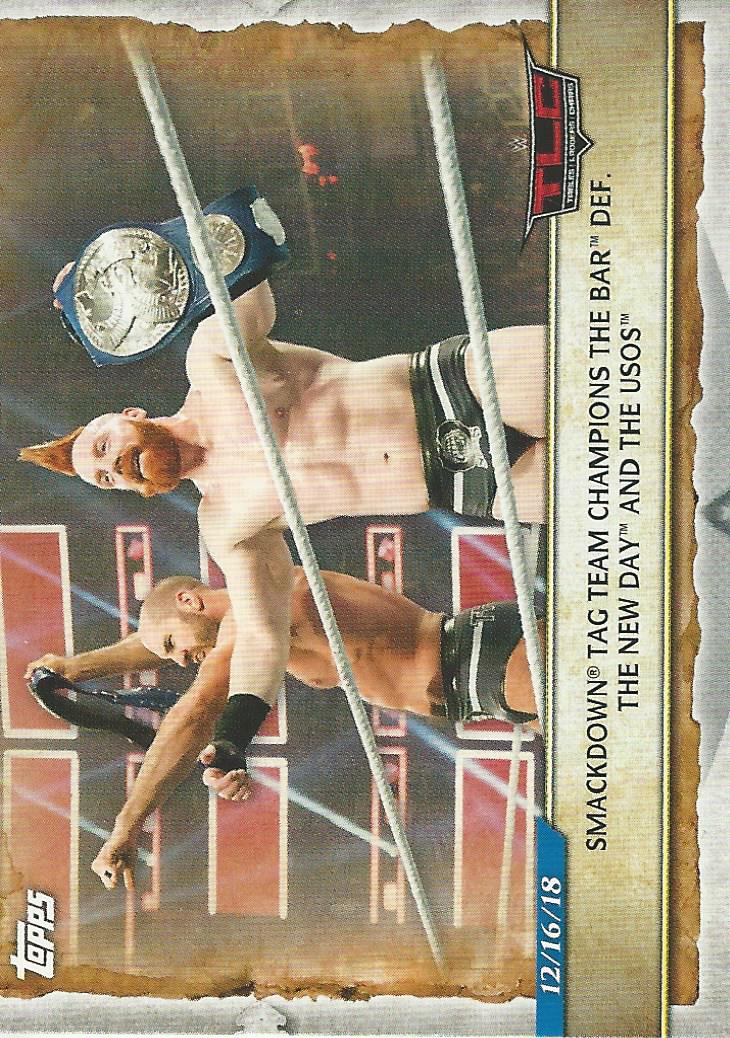 WWE Topps Road to Wrestlemania 2020 Sheamus and Cesaro #74