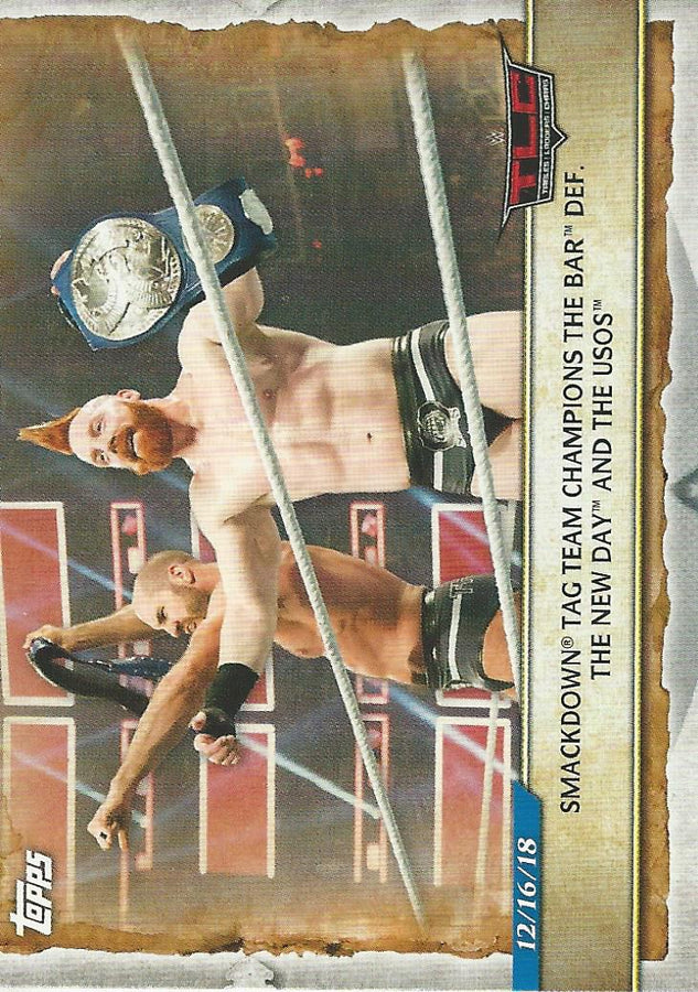 WWE Topps Road to Wrestlemania 2020 Sheamus and Cesaro #74