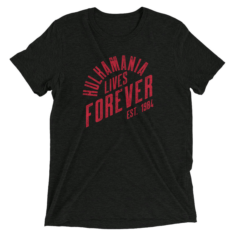 Hulk Hogan "Hulkamania Lives Forever" Tri-Blend T-Shirt