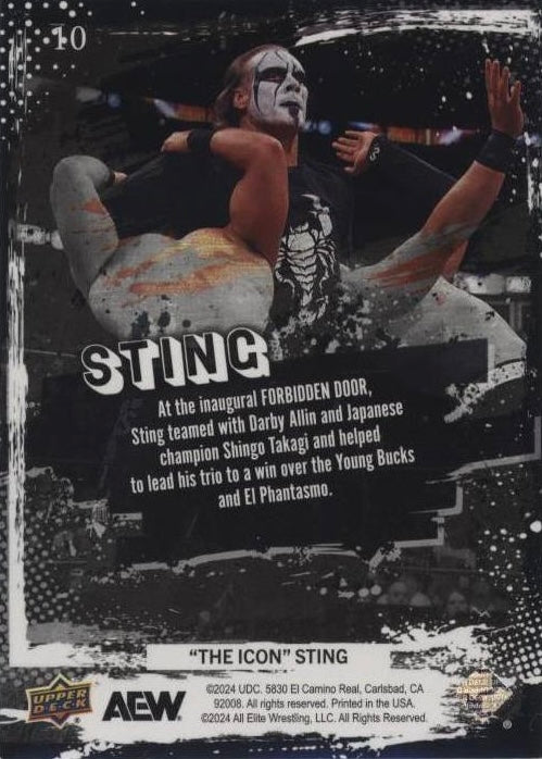 6/26/22 – Sting Helped HIS Team Pick UP a Win at the Inaugural Forbidden Door