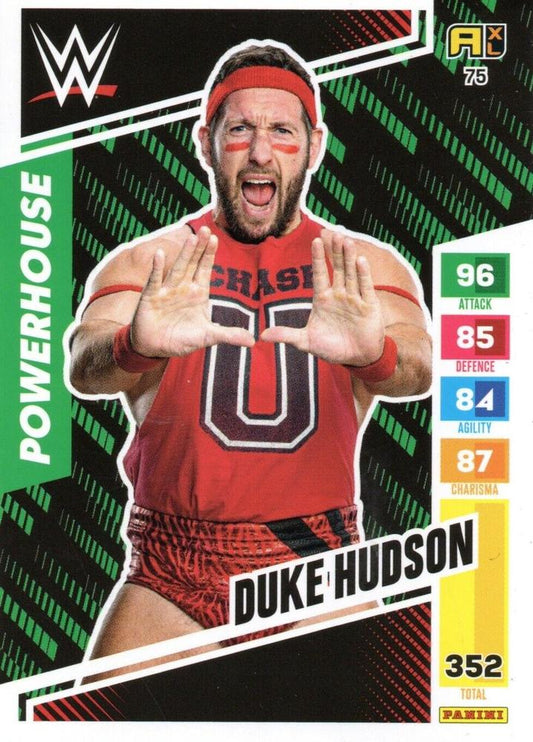 Duke Hudson trading card PW Catalog
