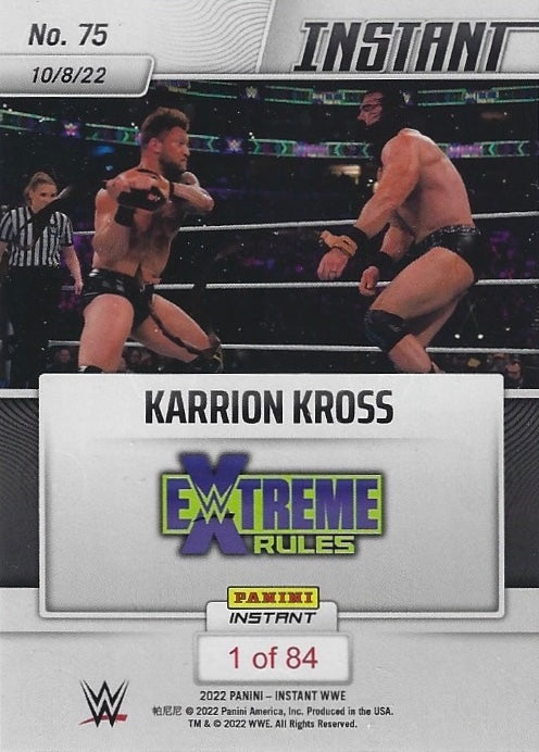 Karrion Kross – Karrion Kross Defeats Drew Mcintyre in a Strap Match