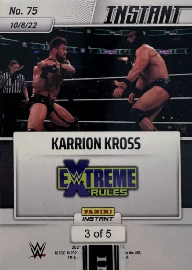 Karrion Kross – Karrion Kross Defeats Drew Mcintyre in a Strap Match