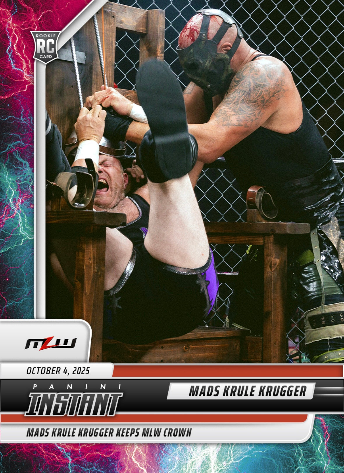 Mads Krule Krugger – Mads Krule Krugger Keeps MLW Crown trading card PW Catalog