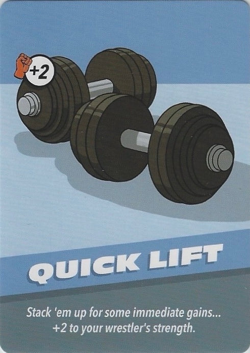 Quick Lift trading card PW Catalog