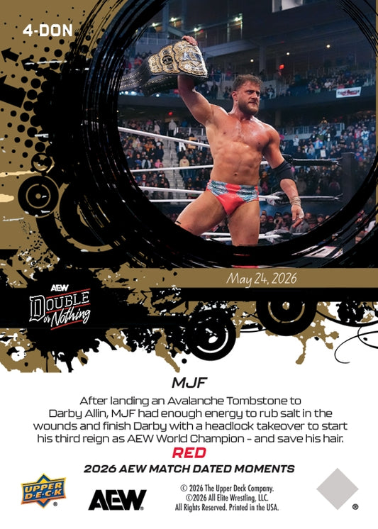 MJF – MJF Saves HIS Hair and Regains the AEW World Championship With HIS Victory Over Darby Allin