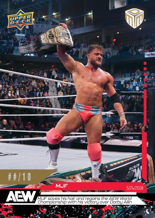 MJF – MJF Saves HIS Hair and Regains the AEW World Championship With HIS Victory Over Darby Allin