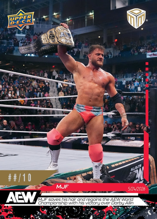 MJF – MJF Saves HIS Hair and Regains the AEW World Championship With HIS Victory Over Darby Allin