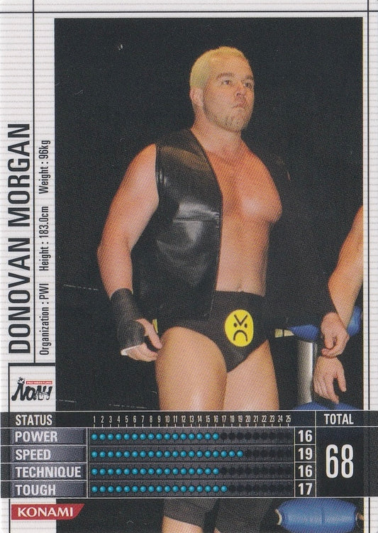 Donovan Morgan trading card PW Catalog