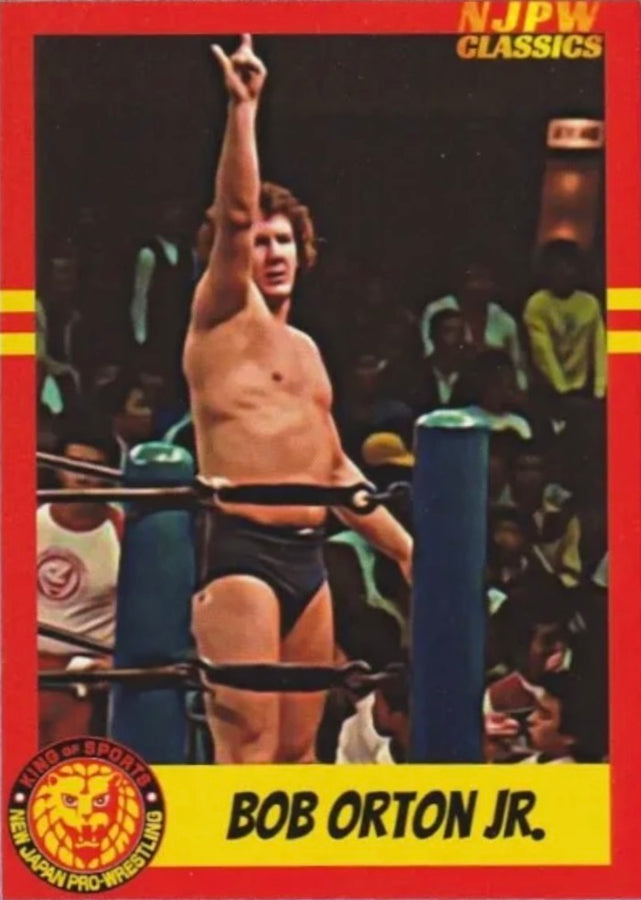 BOB Orton JR. trading card PW Catalog