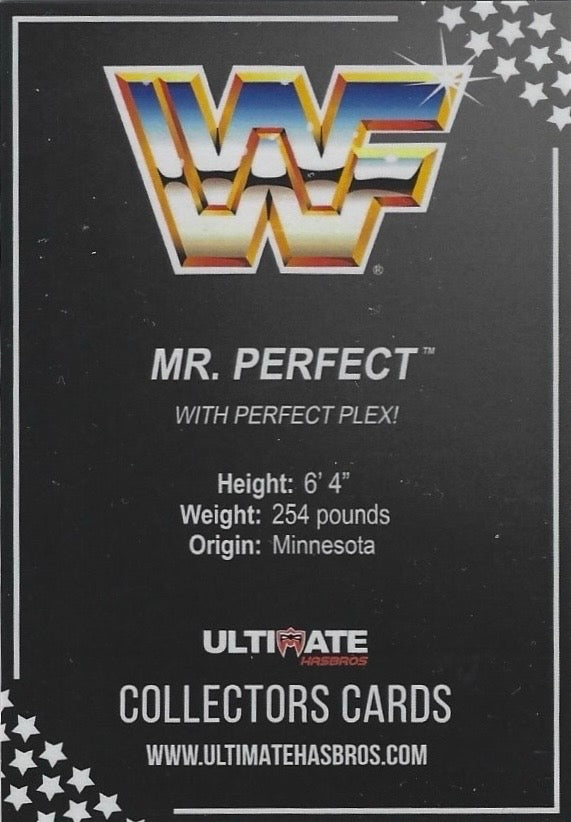 MR. Perfect trading card PW Catalog