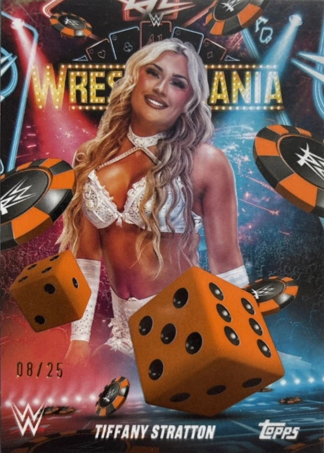 Tiffany Stratton trading card PW Catalog
