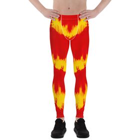 Hulk Hogan "Red & Yellow" Men's Leggings
