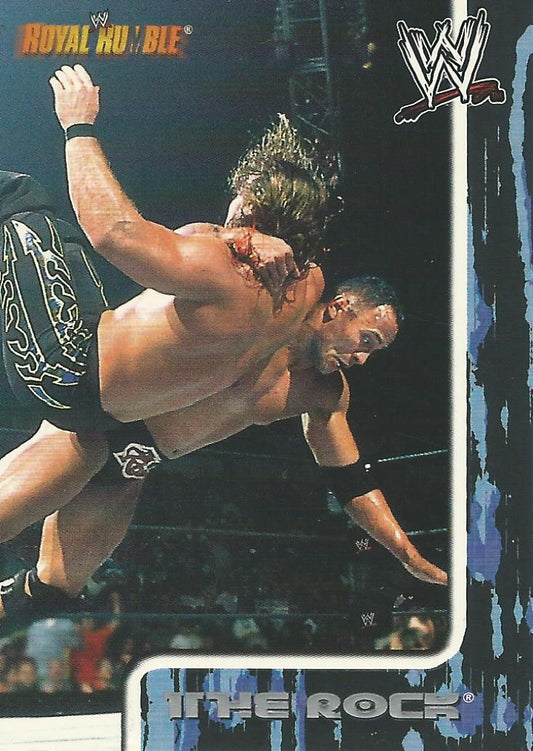 WWE Fleer Royal Rumble 2002 The Rock #50