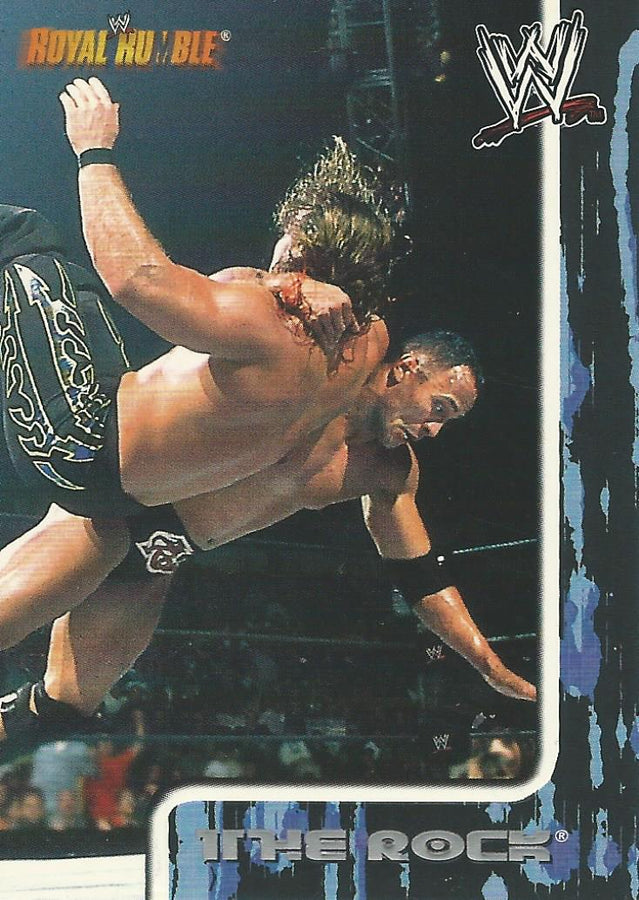 WWE Fleer Royal Rumble 2002 The Rock #50
