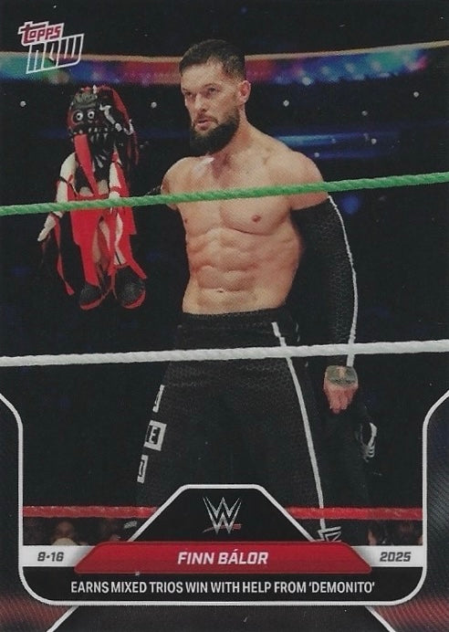 Finn Bálor Earns Mixed Trios Win With Help From ‘Demonito’ trading card PW Catalog