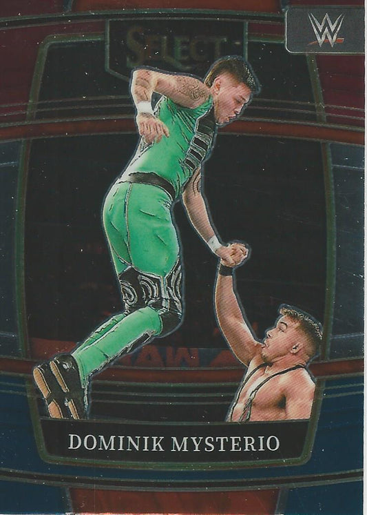 WWE Panini Select 2022 Red/Silver/Blue Dominik Mysterio #17