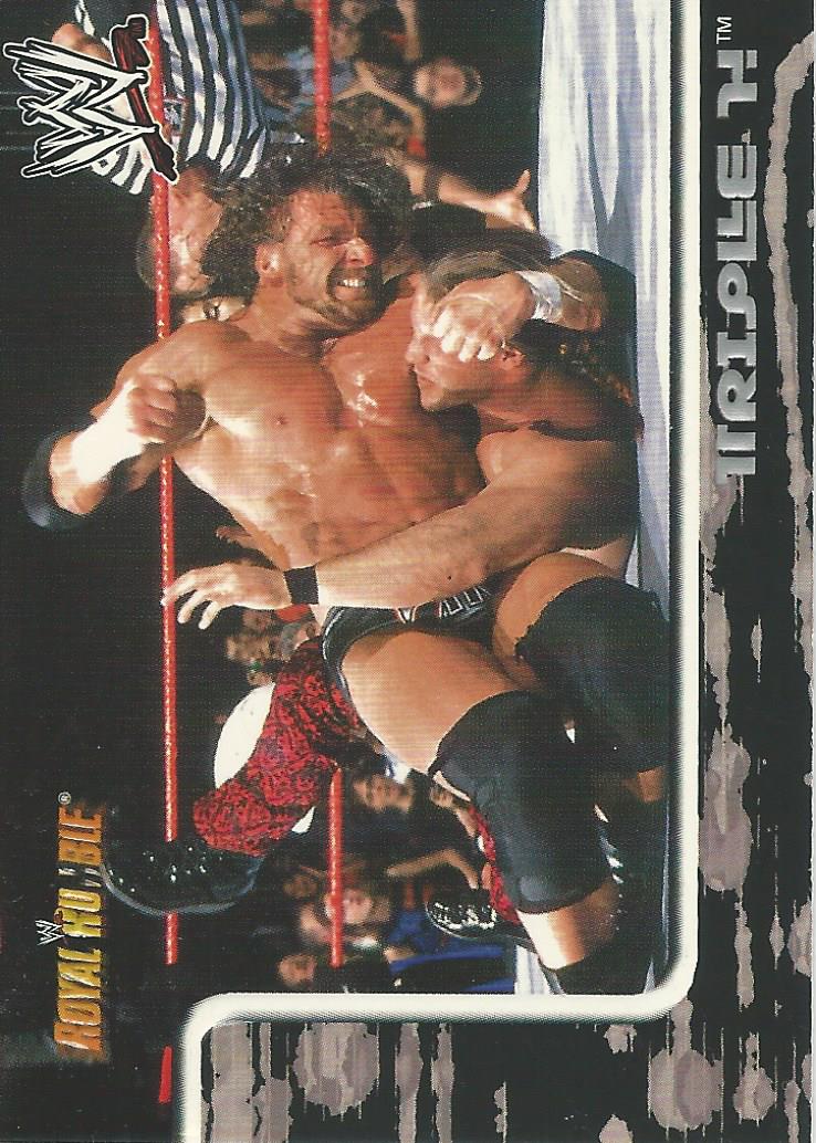 WWE Fleer Royal Rumble 2002 Triple H #53