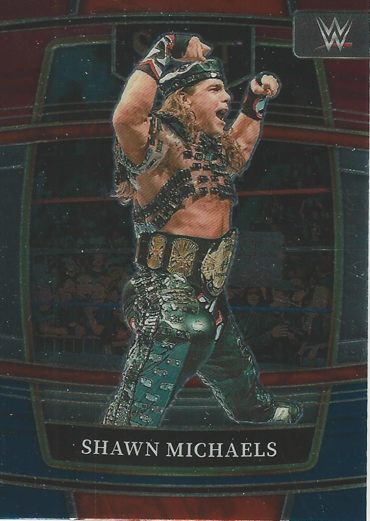 WWE Panini Select 2022 Red/Silver/Blue Shawn Michaels #28