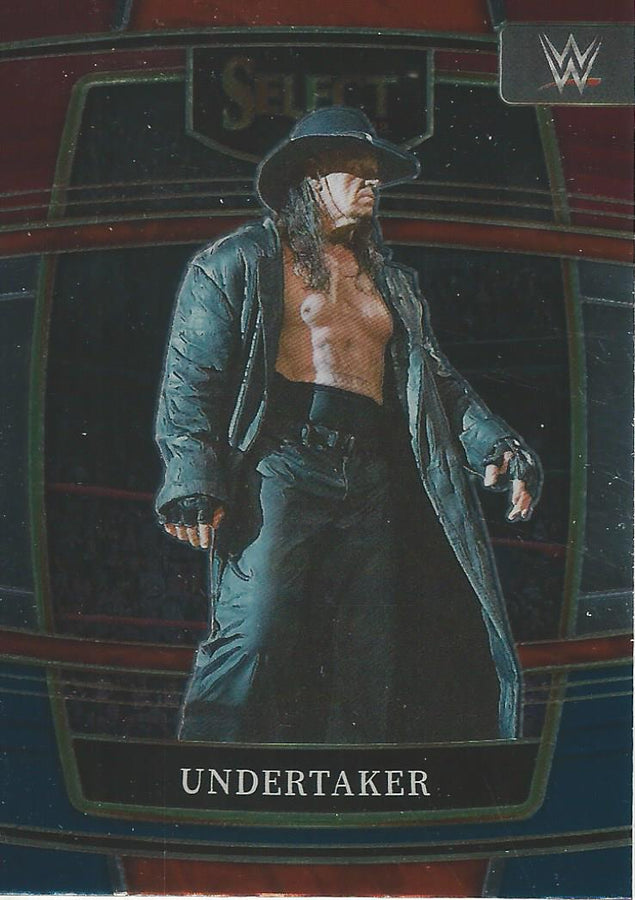 WWE Panini Select 2022 Red/Silver/Blue Undertaker #30