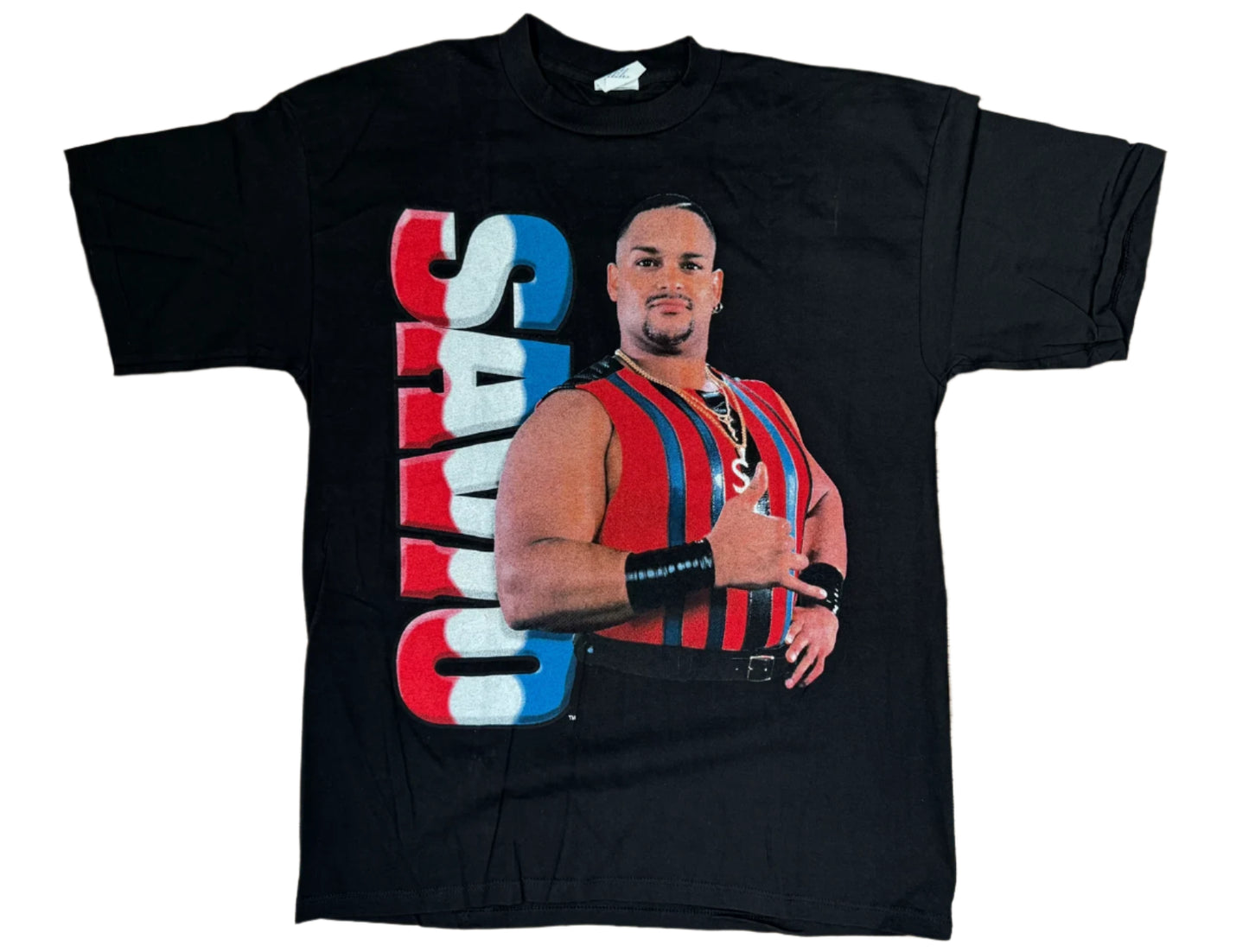 1995 WWF Savio Vega “Pa Encima" T-shirt Pwcatalog
