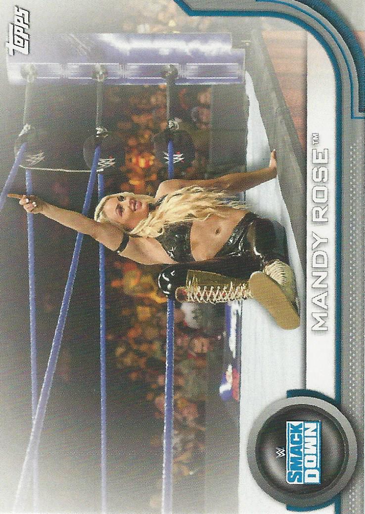 WWE Topps Women Division 2020 Mandy Rose RC-30 trading card PW Catalog