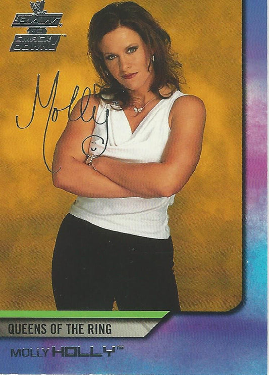 WWE Fleer Raw vs Smackdown 2002 Molly Holly #75