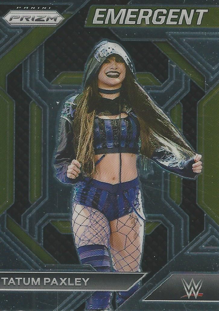 WWE Panini Prizm 2024 Emergent Tatum Paxley #11