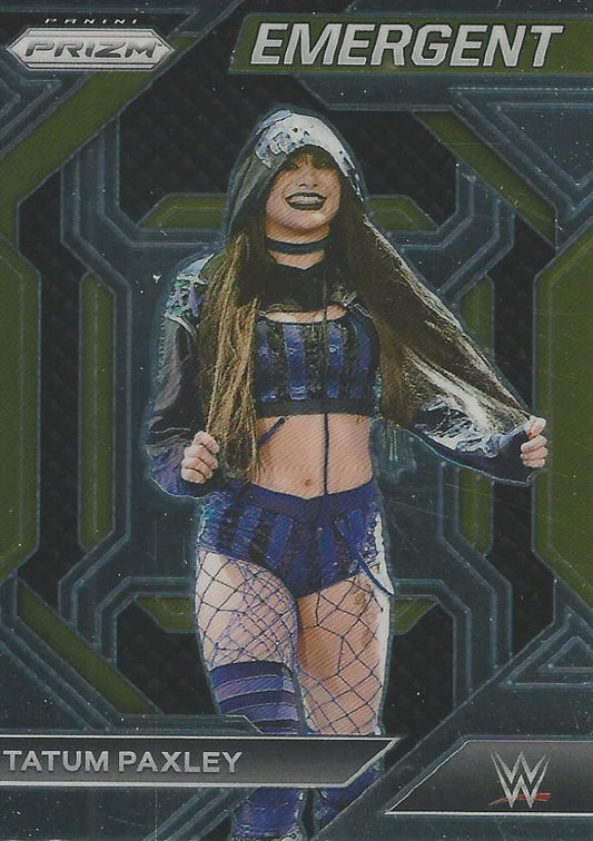 WWE Panini Prizm 2024 Emergent Tatum Paxley #11