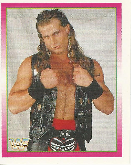 WWF Merlin Stickers 1995 Shawn Michaels #75