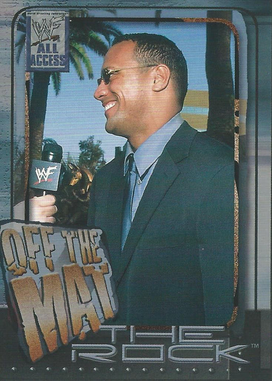 WWF Fleer All Access 2002 The Rock #75