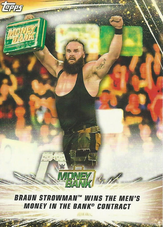 WWE Topps Summerslam 2019 Braun Strowman #75