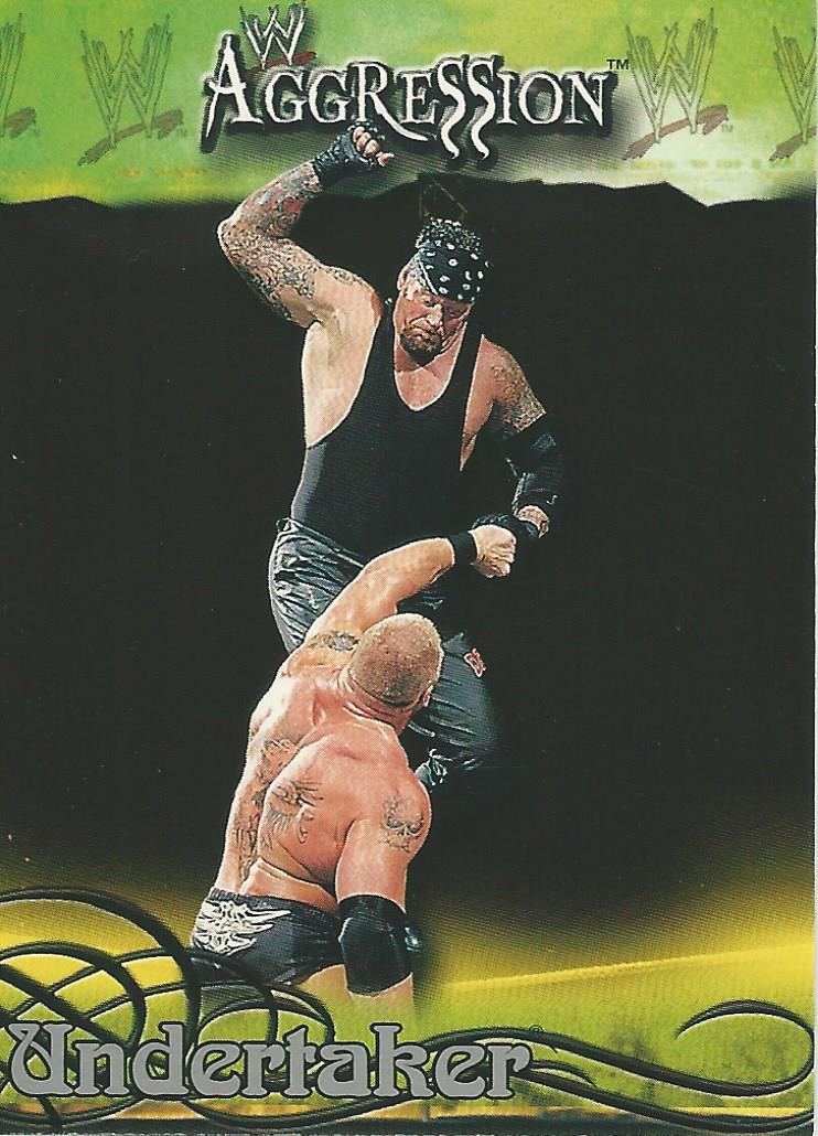 WWE Fleer Aggression 2003 Undertaker #75