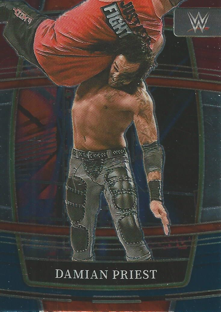 WWE Panini Select 2022 Red/Silver/Blue Damian Priest #75
