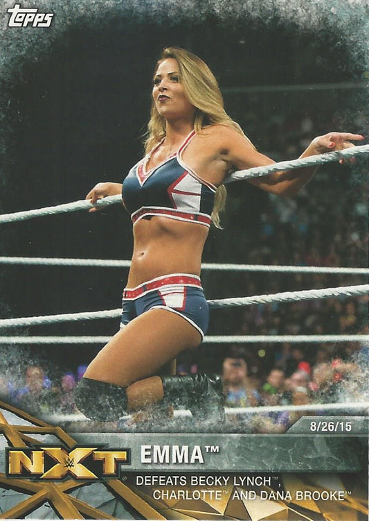 WWE Topps Women Division 2017 Emma NXT-1