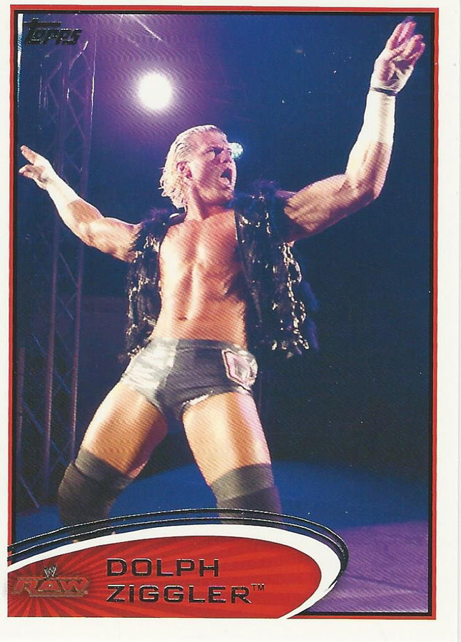 WWE Topps 2012 Dolph Ziggler #75