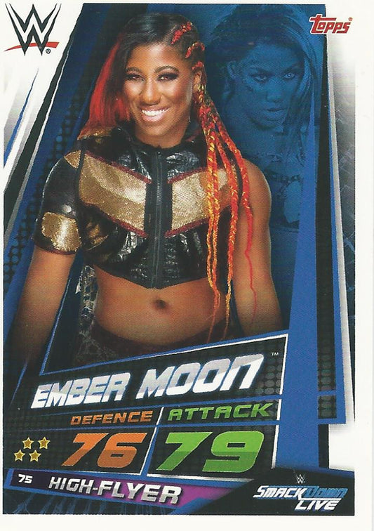 WWE Topps Slam Attax Universe 2019 Ember Moon #75