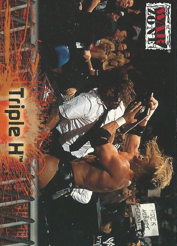 WWF Fleer Raw 2001 Triple H #75
