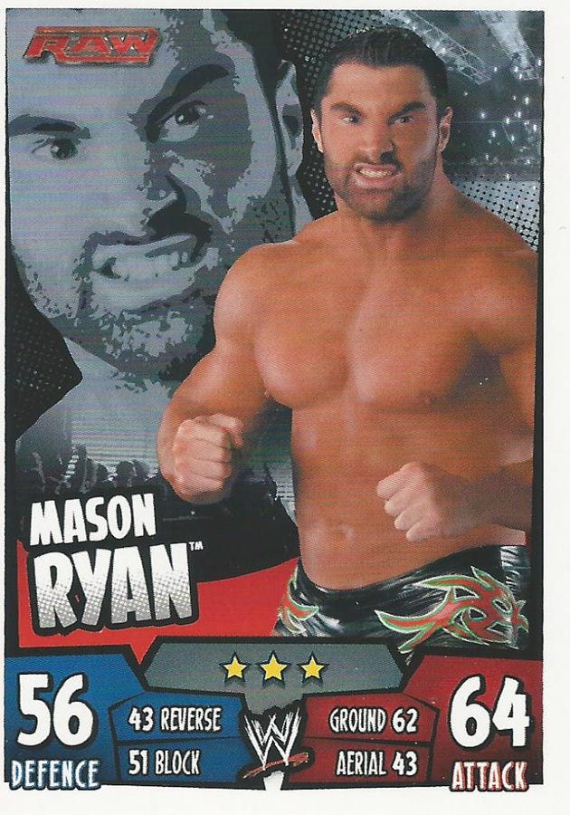 WWE Topps Slam Attax Rumble 2011 Mason Ryan #75