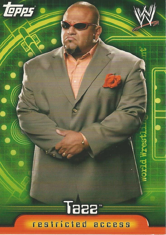 WWE Topps Insider 2006 Tazz #75