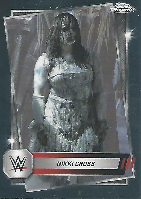 WWE Topps Chrome 2025 Trading Cards Nikki Cross No.75 PW Catalog