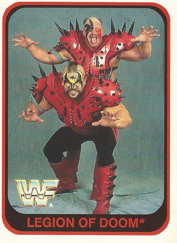 WWF Merlin 1991 Legion of Doom #75
