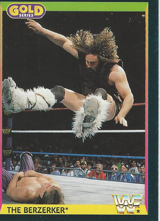 WWF Merlin Gold Series 1 1992 Berzerker #75