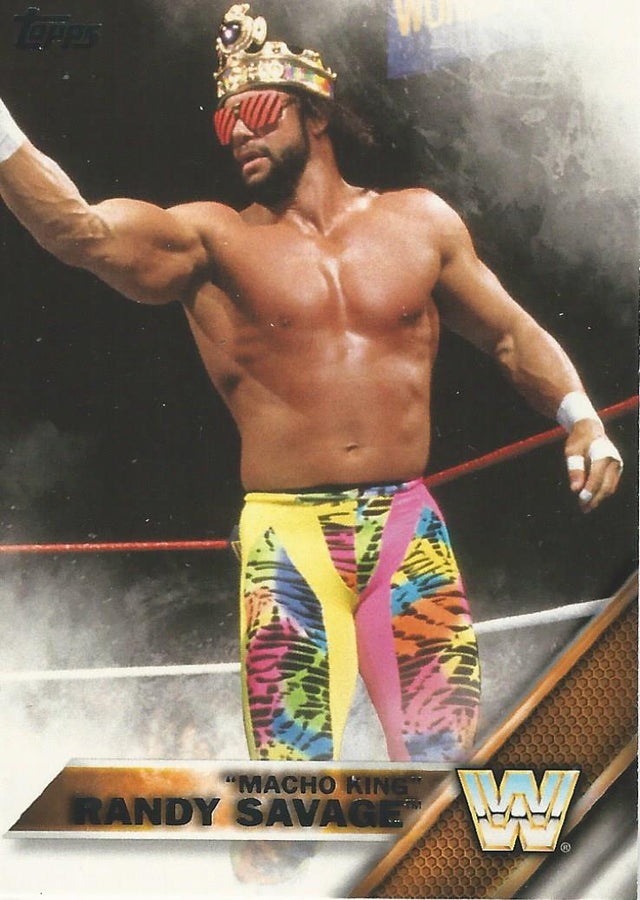 WWE Topps 2016 Macho Man Randy Savage #75
