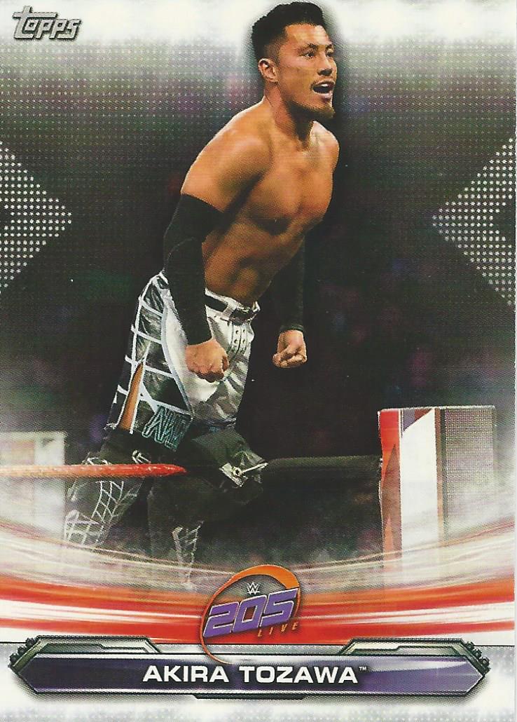 WWE Topps Raw 2019 Akira Tozawa #75