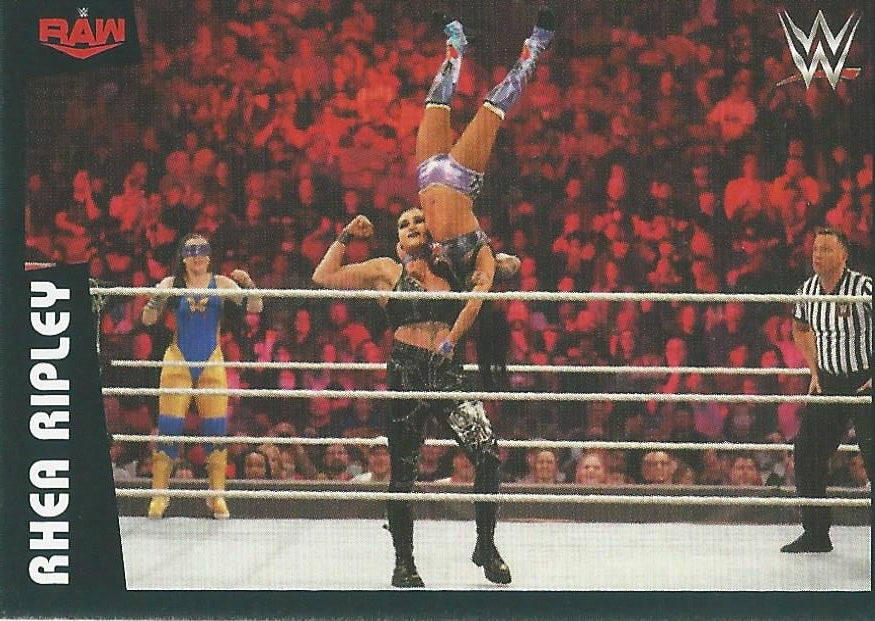 WWE Panini 2022 Sticker Collection Rhea Ripley #75